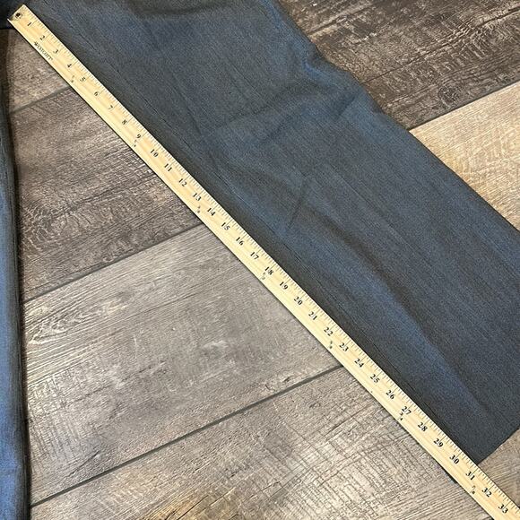 Express Editor Black/Grey Dot Trouser Pant Size 6 - Picture 4 of 7